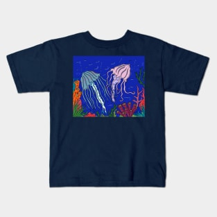 under water  sea life Kids T-Shirt